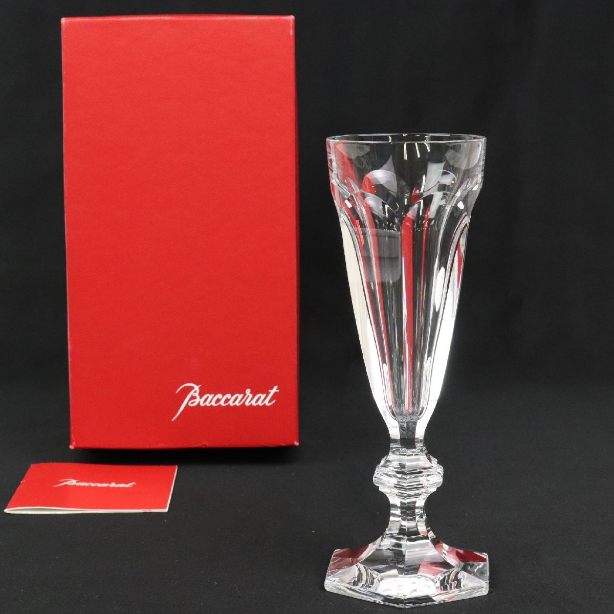 Baccarat バカラ クリスタル アルクール シャンパングラス シャンパンフルート 箱付き 【彩irodori】2