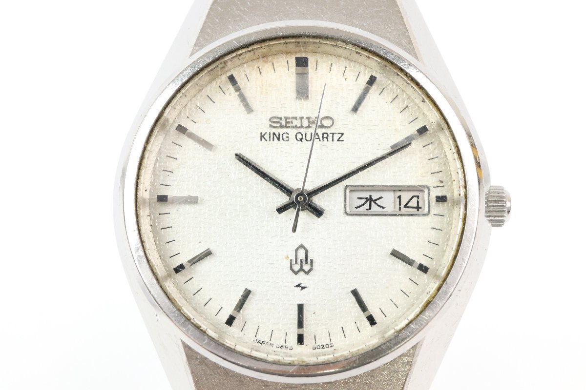 SEIKO セイコー KING QUARTZ キングクオーツ デイデイト 0853-8025 腕時計 【彩irodori】