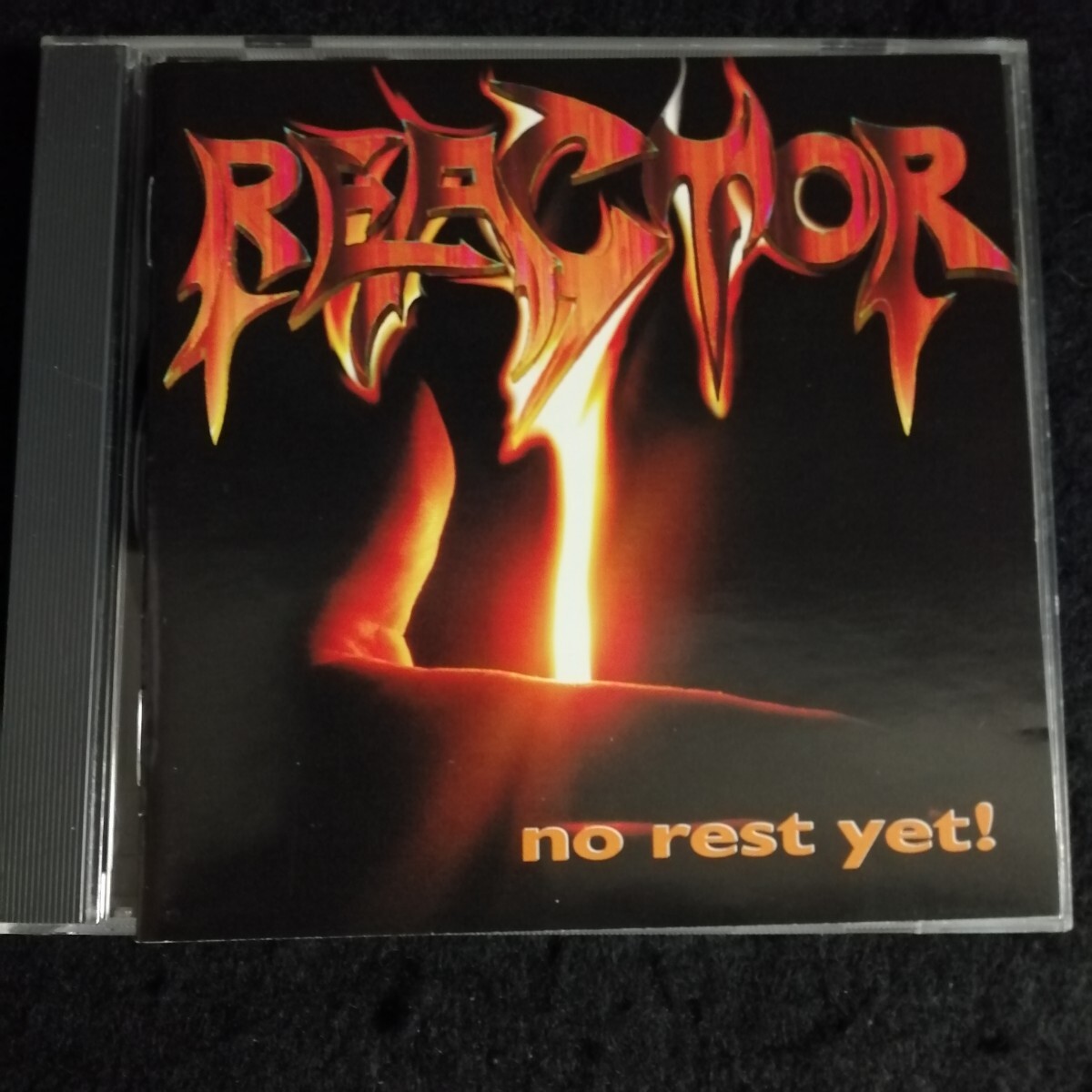F06 中古CD　リアクター　REACTOR no rest yet 輸入盤　ジャーマンメタル　メロスピ