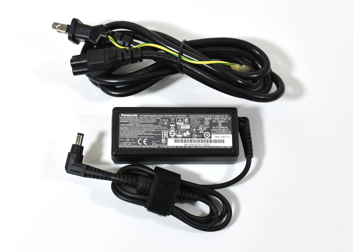 Panasonic CF-AA6413A ACアダプター/16V 4.06A 64.96W/CF-C2,CF-20,FZ-A3,FZ-G1,FZ-M1,FZ-A2,FZ-G1対応/動作確認済み/中古品