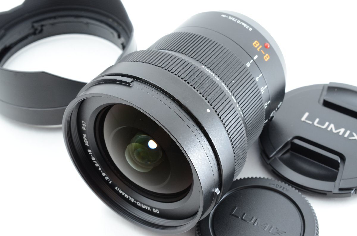 #C374 ★並品★Panasonic LEICA DG VARIO-ELMARIT 8-18mm F2.8-4.0 ASPH. H-E08018 パナソニック ライカ