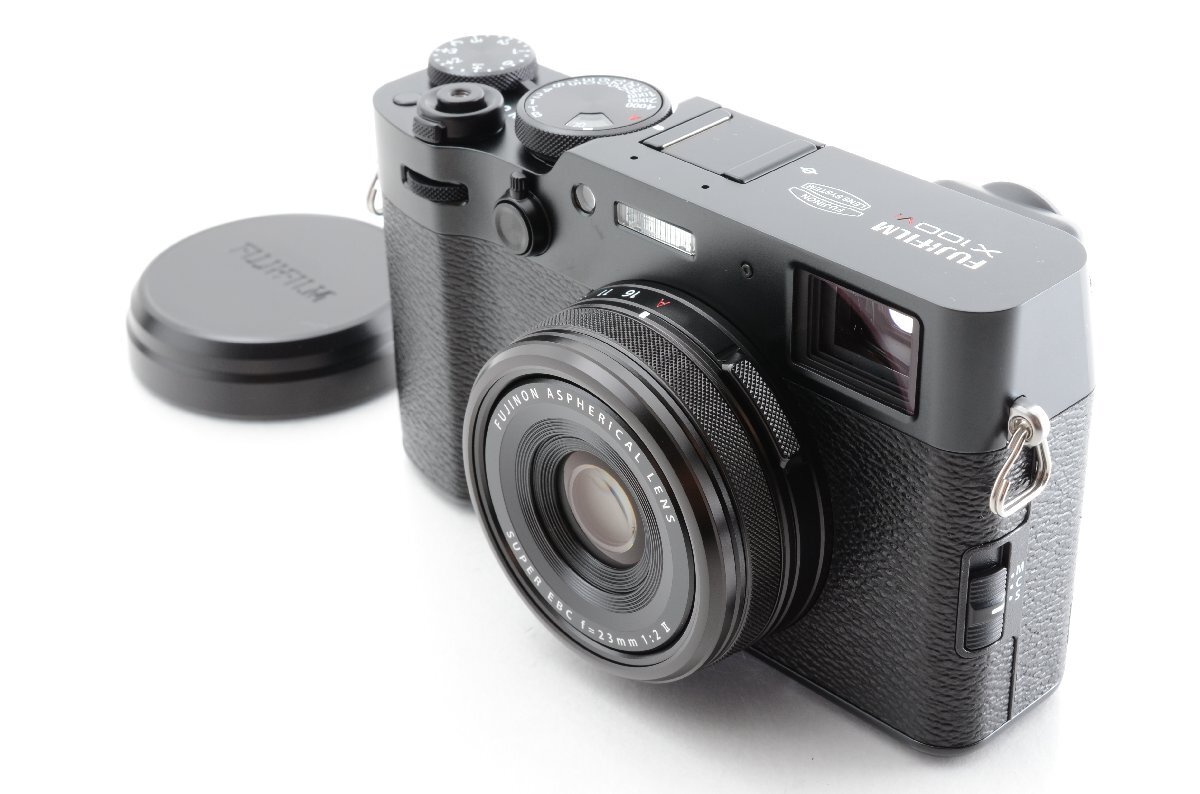 #C408 ★ショット数”００”回！新品級！★FUJIFILM X100VI ブラック 多言語モデル フジフイルム 富士フイルム