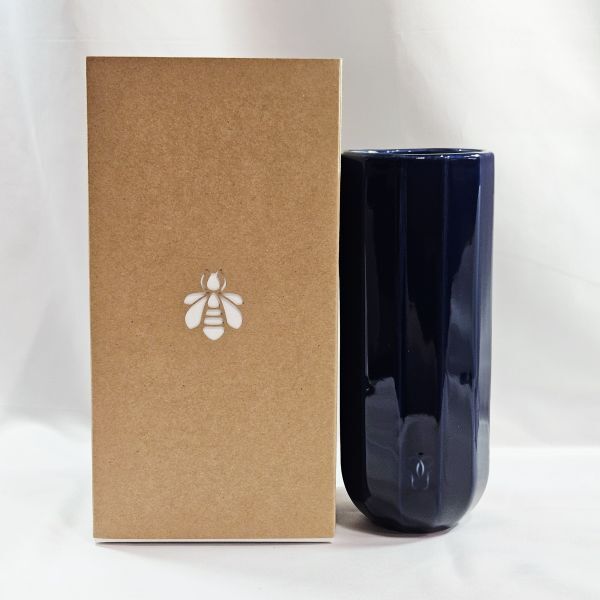 【U1】極美品 非売品 ゲラン シャリマー 100周年記念 プレミアムノベルティ フラワーベース 花瓶 GUERLAIN SHALIMAR 限定品 レア 陶器