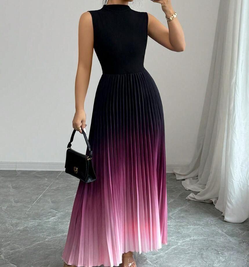 L0605　ワンピースレディース● 着心地抜群 20代30代40代 ●高品質　　素敵　　dress　　プリーツ　