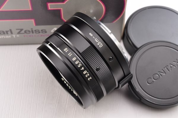 CONTAX Carl Zeiss Planar 45mm F2 T*　45/1:2　希少 BLACK ブラック　コンタックス　カールツァイス　プラナー　Gマウント G1 G2　#2939