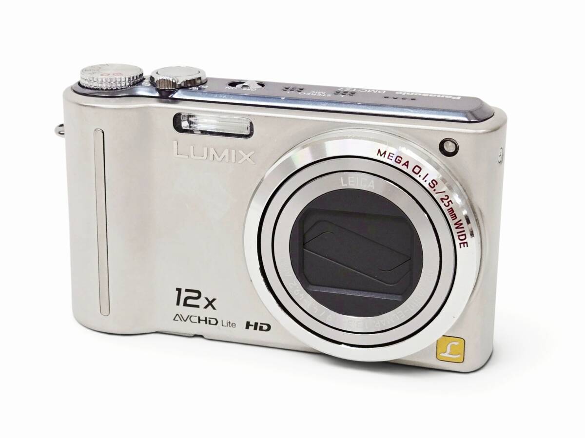 6E2ア1 ★Panasonic/パナソニック★ LUMIX DMC-TZ7 シルバー デジタルカメラ コンデジ デジカメ 動作未確認