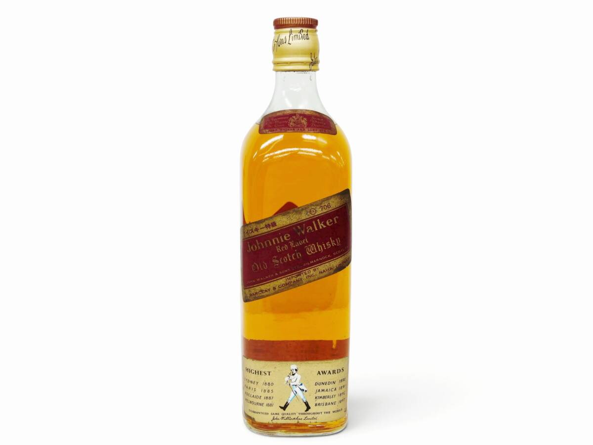 6T2エ24 ★ウイスキー760ml/WHISKY★ Johnnie Walker/ジョニーウォーカー Red Label レッドラベル 特級 ウイスキー スコッチ 