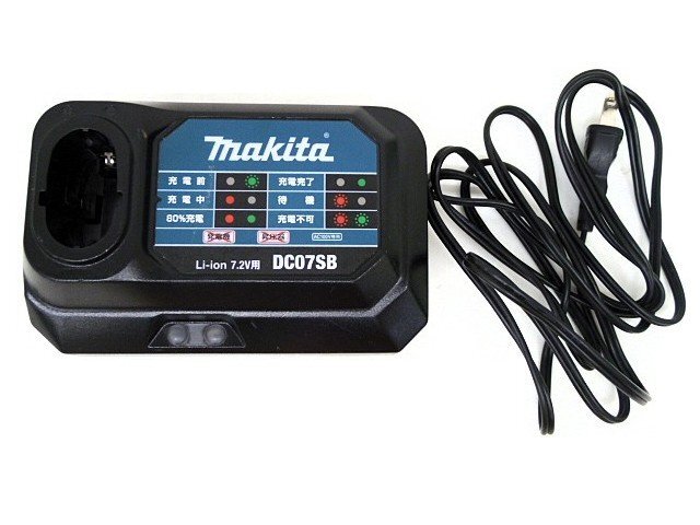 N【大関質店】 中古 makita マキタ 差込式 充電器 7.2V DC07SB