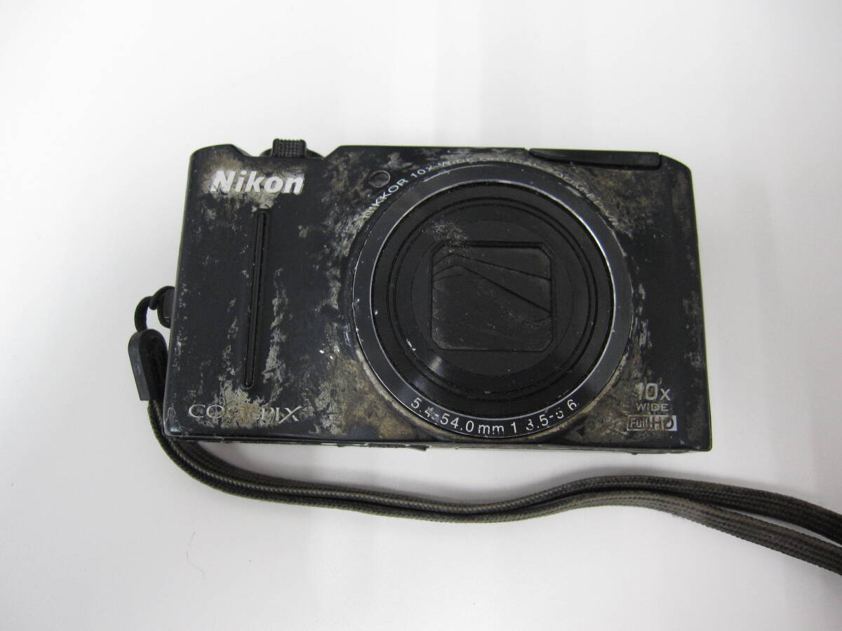 ★#760 【電池切れ】Nikon ニコン COOLPIX クールピクス S8100 ブラック コンパクトデジタルカメラ デジカメ コンデジ