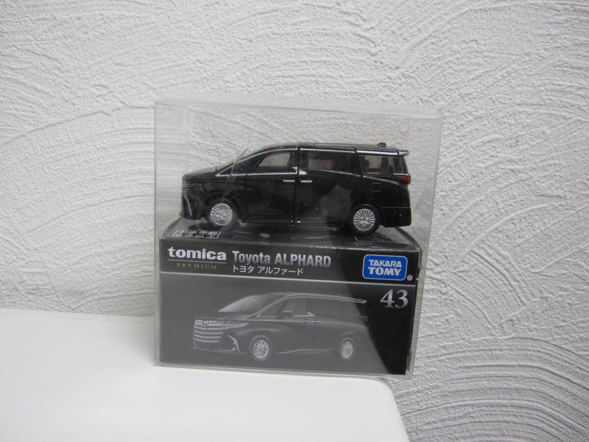 ★#876 【保管品】トミカプレミアム トヨタ アルファード 黒色 通常品 43