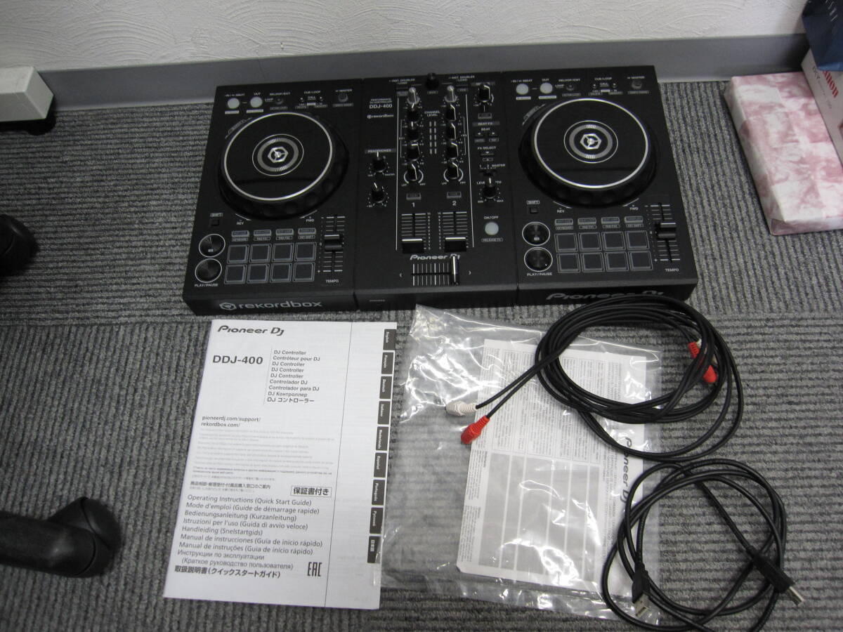 ★#886 【中古品】pioneer パイオニア pioneerDJ　DDJ-400 /SXJ 18年製
