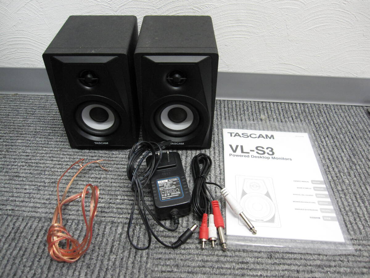 ★#887 【中古品】TASCAM タスカム スピーカー VL-S3 TEAC ティアック