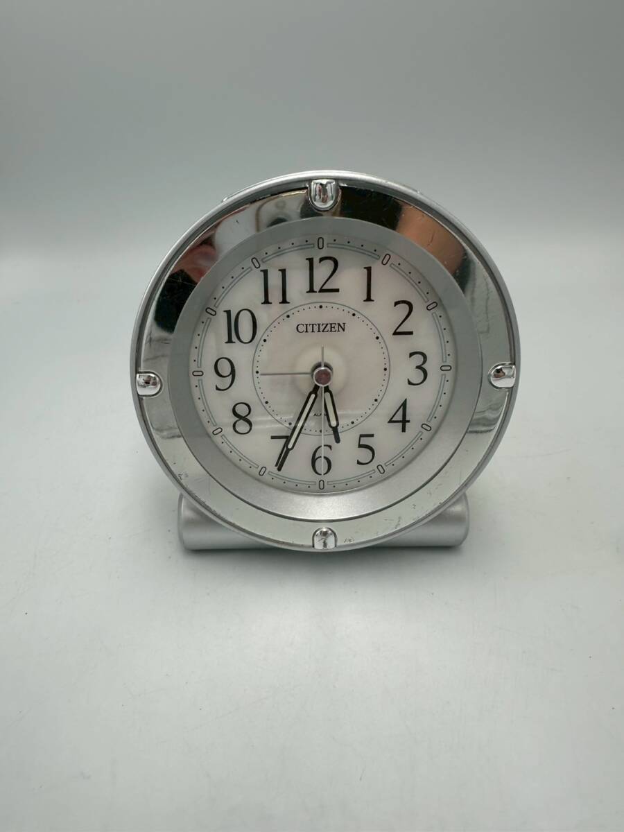 ☆815　CITIZEN　シチズン　アナログ　目覚まし時計
