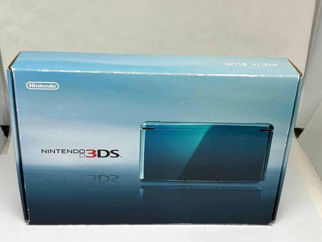 極上美品！ニンテンドー3DS アクアブルー 完品 箱説付
