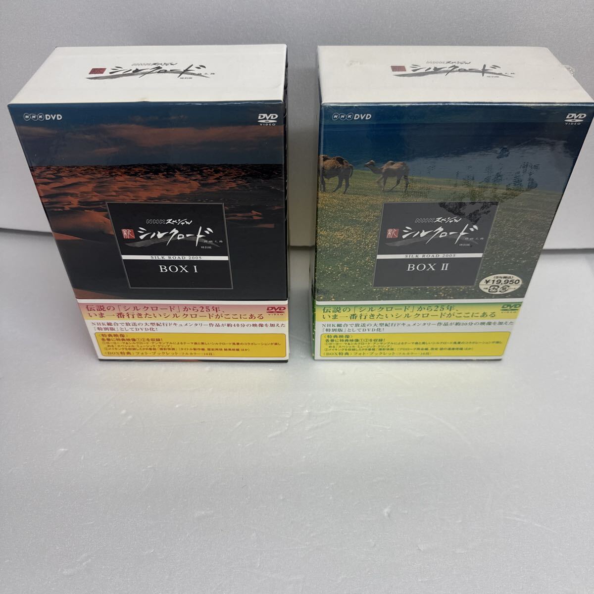 【未開封あり・全巻セット】NHKスペシャル 新シルクロード 2005 特別版 DVD-BOX I ＆ BOX II まとめ売り 喜多郎