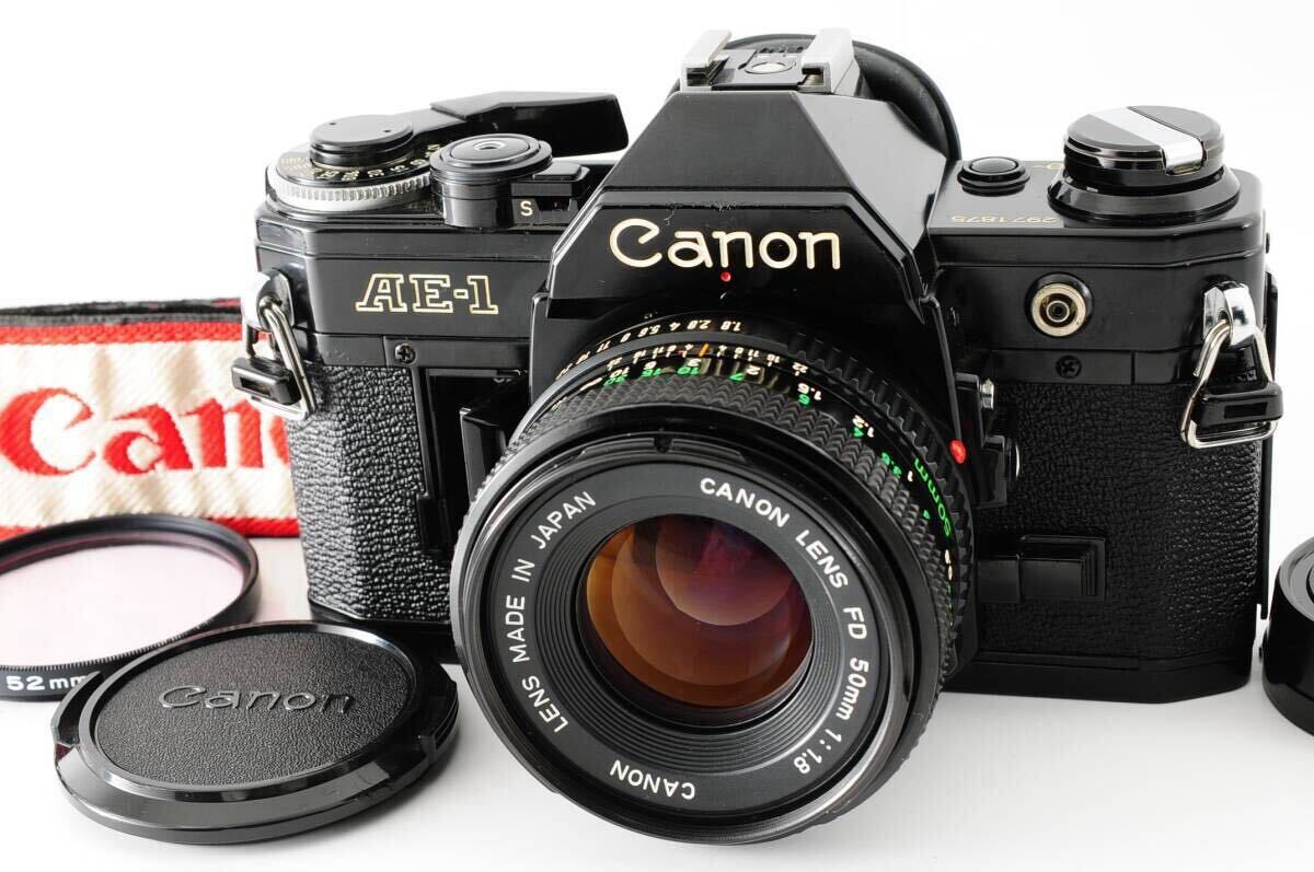 1円～ キャノン Canon AE-1 NEW FD 50mm 1.8 フィルムカメラ 現状品 通電可　#A259