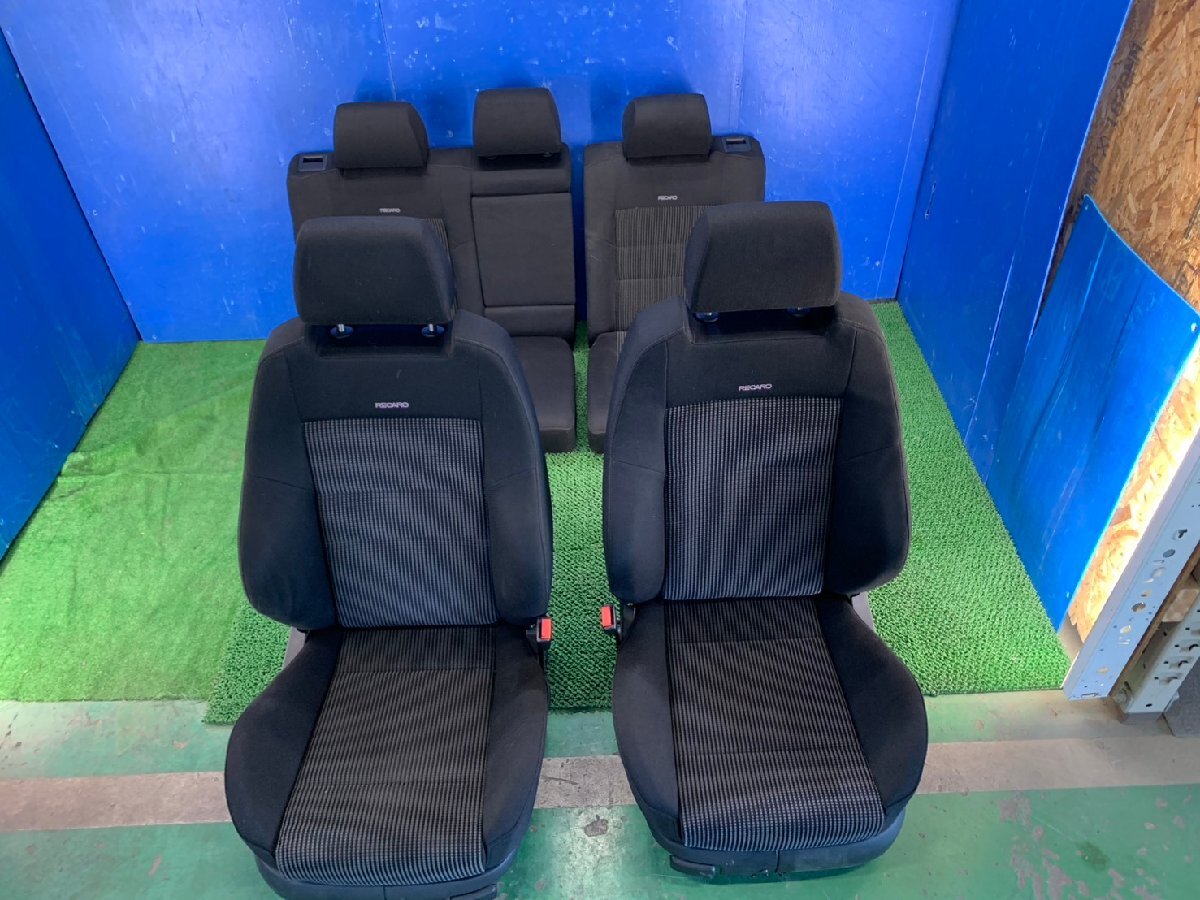 RECARO　レカロ　シート　1台分　ゴルフ　1JAGUから取り外し［N/17718］※個人宅配不可
