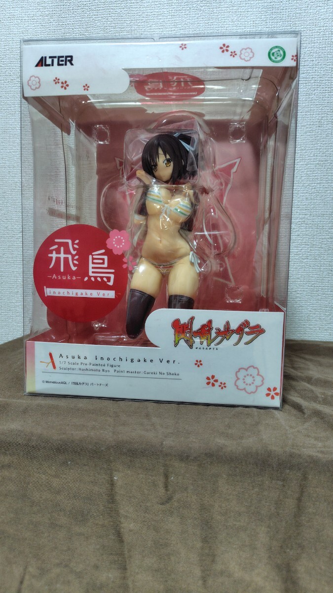 【未開封新品】閃乱カグラ 飛鳥 命駆Ver.フィギュア1/7スケール塗装済完成品