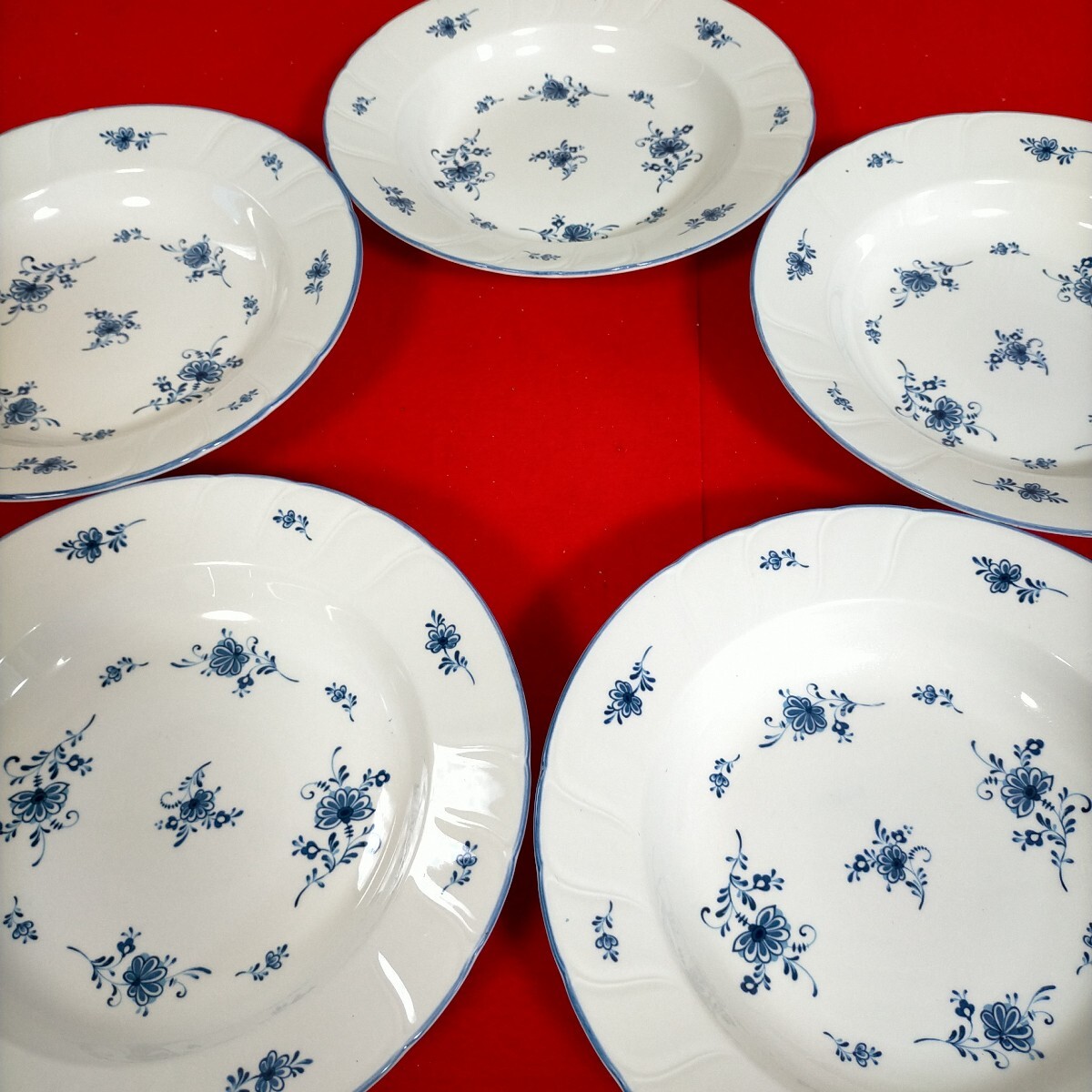 ● Noritake　 カレー皿　 プレート　 花柄　 CRAFTONE　 食器●U-6