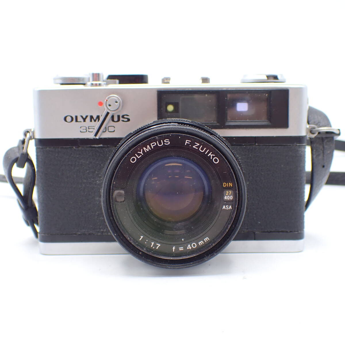 1円～☆OLYMPUS オリンパス 35DC フィルムカメラ レジンファインダー ブラック×シルバーカラー アンティーク コレクション/森0614-800