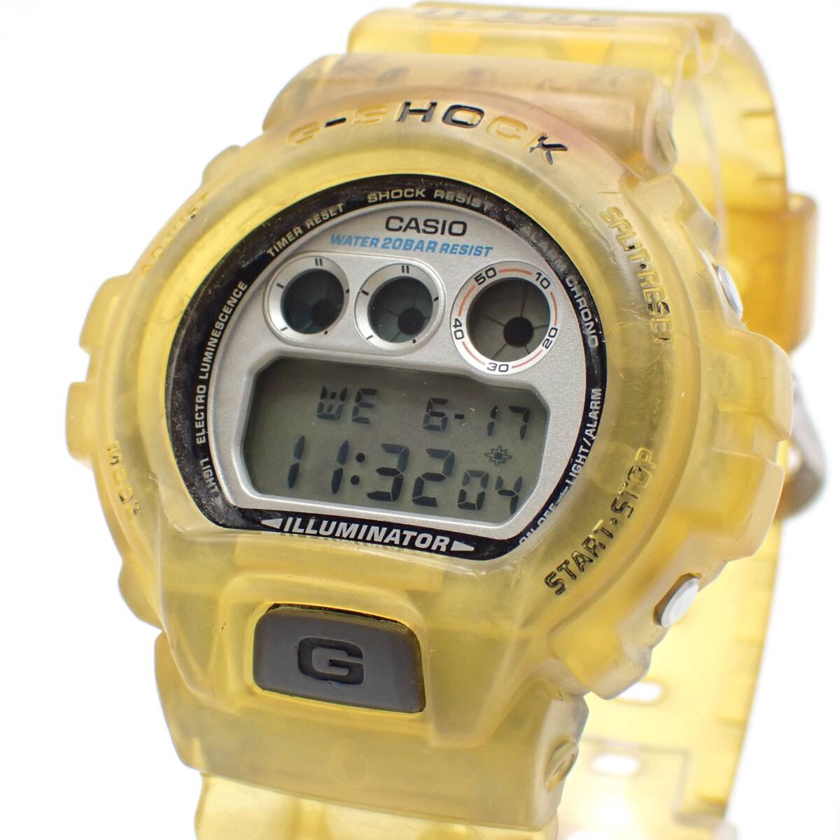 稼働品 1円～☆CASIO カシオ QZ メンズ腕時計 G-SHOCK ジーショック DW-6900K Dolphin ＆Whale Conference デジタル文字盤/角0609-200