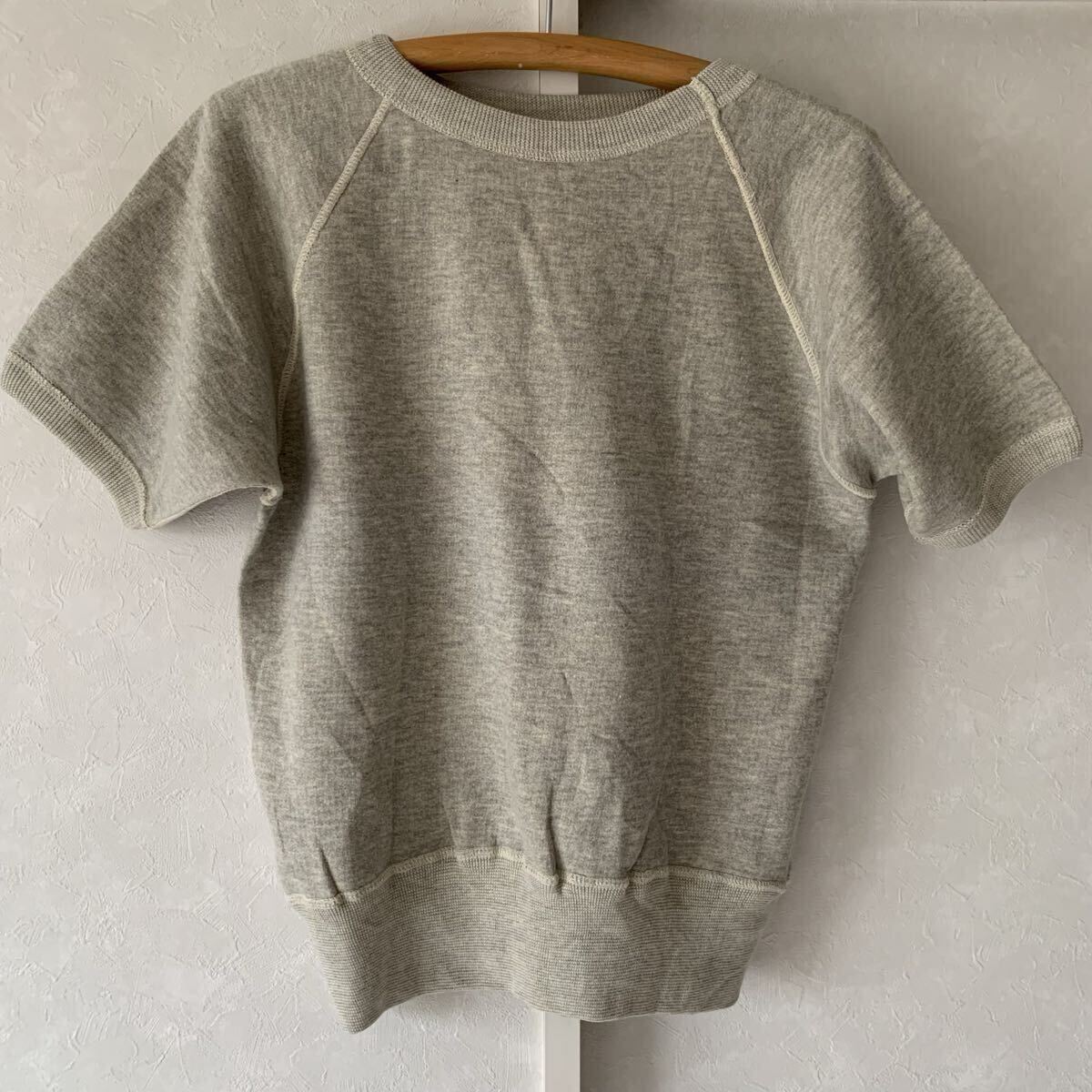 デッドストック/ビンテージ/60’s/半袖スウェット/Sweat/無地/スウェット/Dead stock/ラグランスリーブ/NOS/ノス/半スウェット/