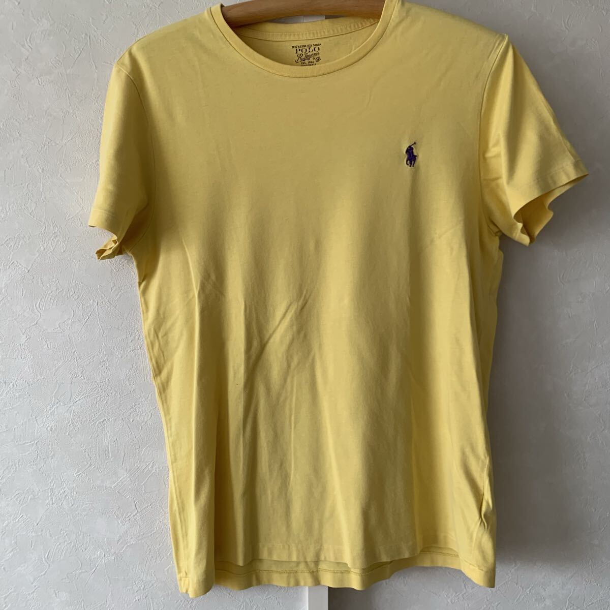 ラルフローレン/POLO/RALPH LAURENラルフローレン/Tシャツ/半袖Tシャツ/半袖/イエロー/ラルフ/黄色