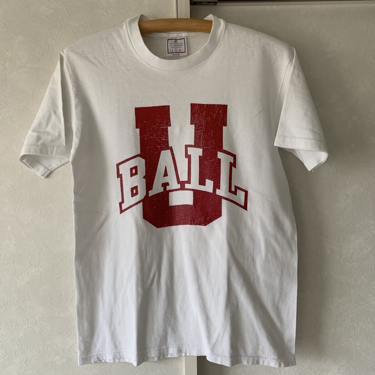 ビンテージ/80’s~/ボールステイト/カレッジ/Tシャツ/古着 Tシャツ/半袖Tシャツ/シングルステッチ/アメリカ/USA製/Tee