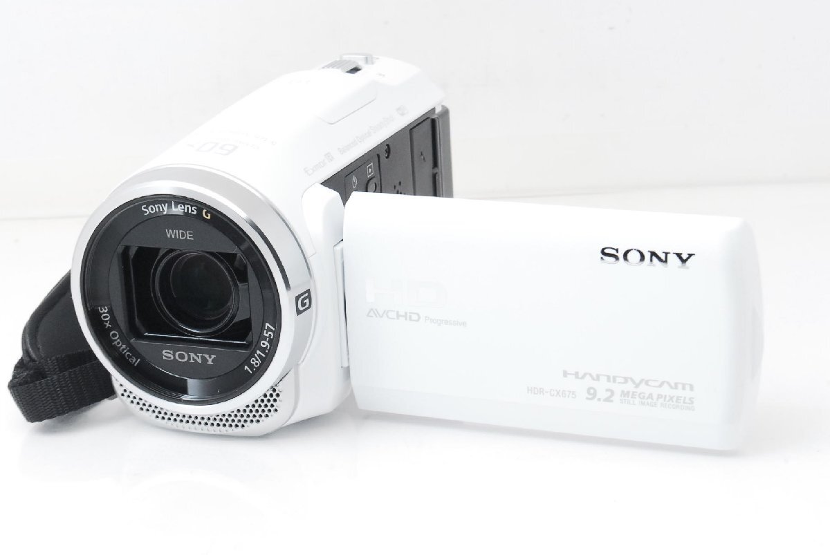 SONY ソニー HDR-CX675 ホワイト