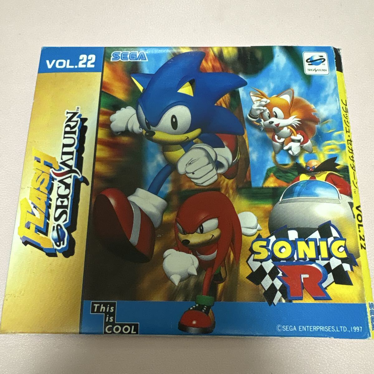 SEGA SATURN FLASH VOL.22 SONIC R ソニックR セガサターン