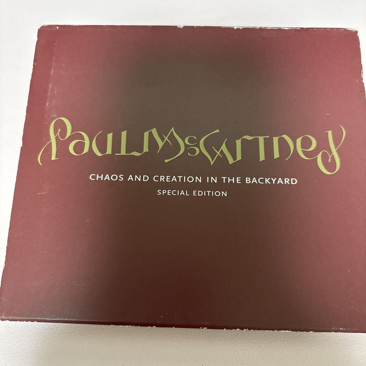 Paul McCartney CHAOS AND CREATION IN THE BACKYARD SPECIAL EDITION ポール マッカートニー