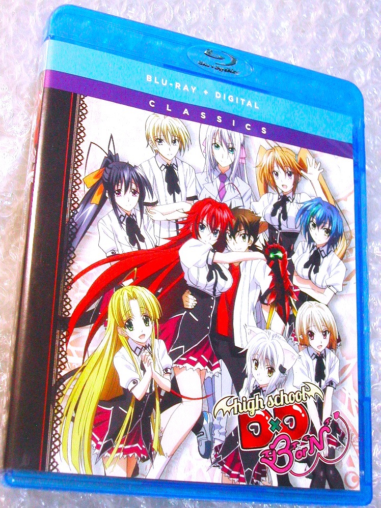 BDブルーレイBOX全集ハイスクールD×D BorN 第3期/全12話+OVA6話コンプリート新盤/特典映像付/国内再生OK!! 全編再生確認済み!! 送料無料!!