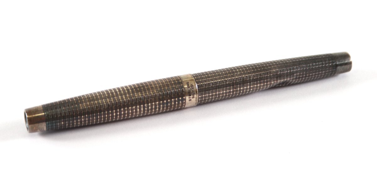 PAKER パーカー STERLING SILVER スターリングシルバー ペン先 18K WG 刻印 万年筆 文房具 筆記用具 5750-RY