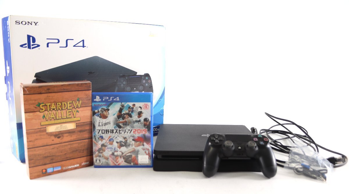 【3点】 PlayStation プレイステーション4 CUH-2200A PS4 本体 ソフト スターデューバレーコレクターズエディション まとめ売り 5751-TH