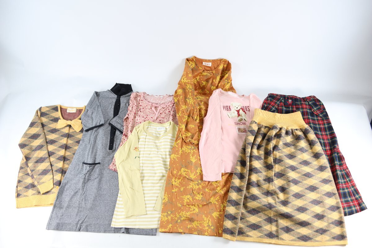 【8点】PINK HOUSE ピンクハウス ワンピース 長袖 セットアップ スカート サイズ M L等 レディース まとめ売り 5764-YN