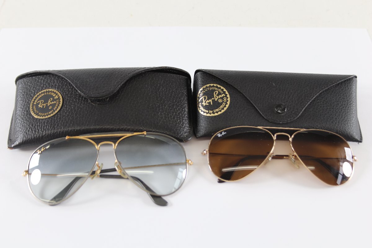 【2点】Ray-Ban レイバン RB 3025/BD 9710 サングラス アイウェア 眼鏡 メガネ ファッション小物 メンズ まとめ売り 5758-KI