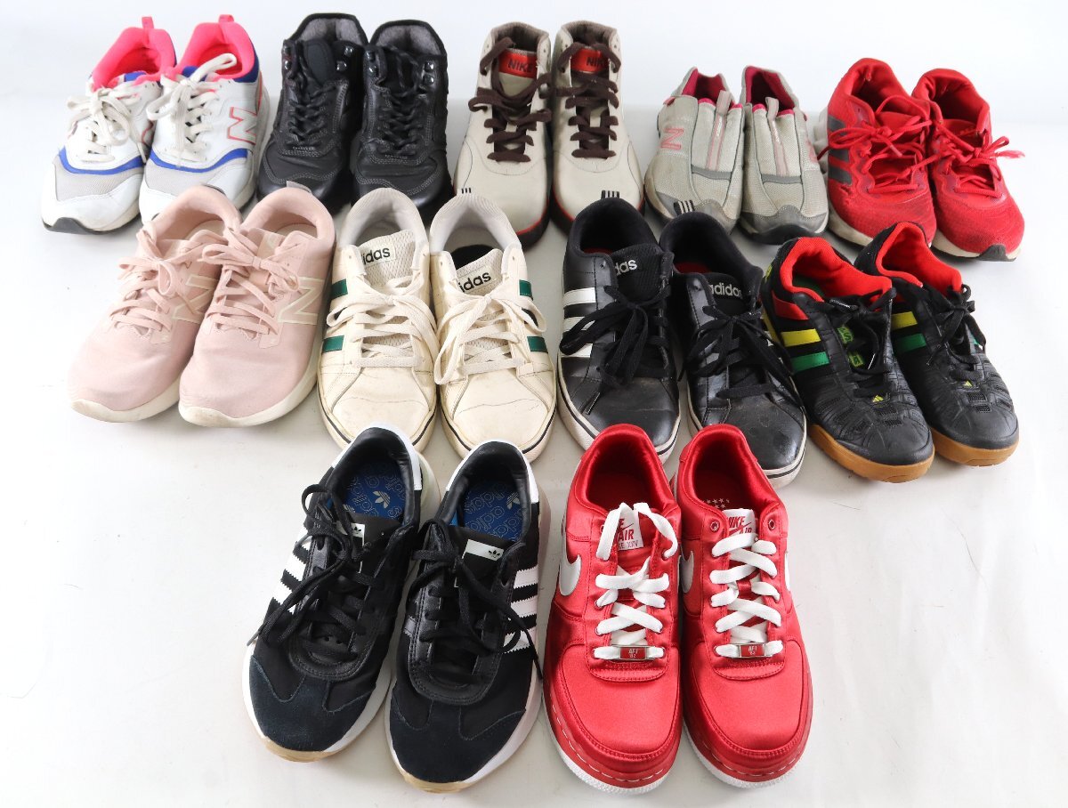 【11点】NIKE/ニューバランス/ adidas等 サイズ 22.5 23 23.5 24 25 25.5 26 等 靴 シューズ スポーツ まとめ売り 5711-KF