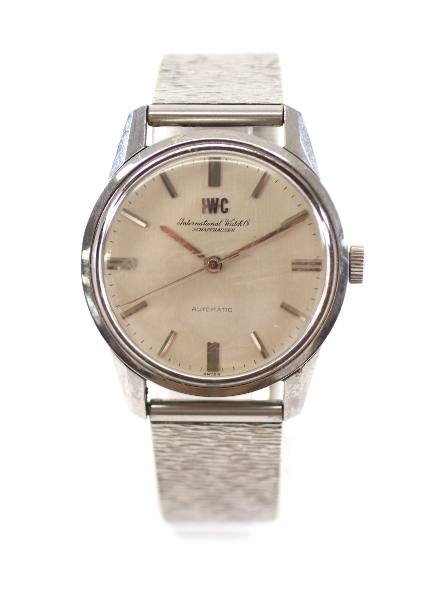 IWC International Watch Co. SCHAFFHAUSEN シャフハウゼン 自動巻き 腕時計 シルバーカラー メンズ 5780-RY