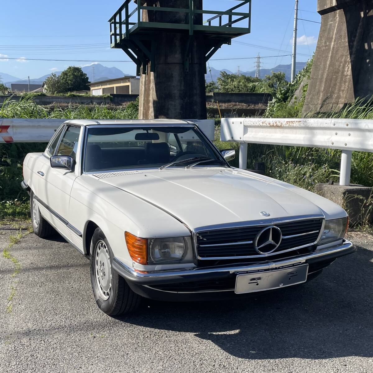 メルセデスベンツ 450SL 一時抹消 昭和55年 ウエスタン自動車