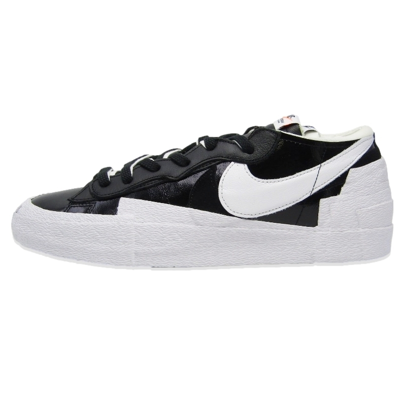 未使用 NIKE × sacai ナイキ 30cm BLAZER LOW DM6443-001 2021年製 サカイ ブレーザー ローカット BLACK/WHITE 18002107