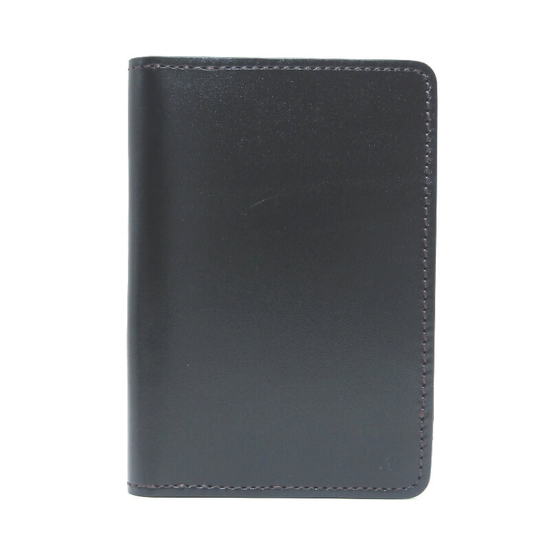 美品 WILDSWANS ワイルドスワンズ パスポートケース サドルプルアップ REIS レイス カードケース マシュア社 ブラック 黒 28012748