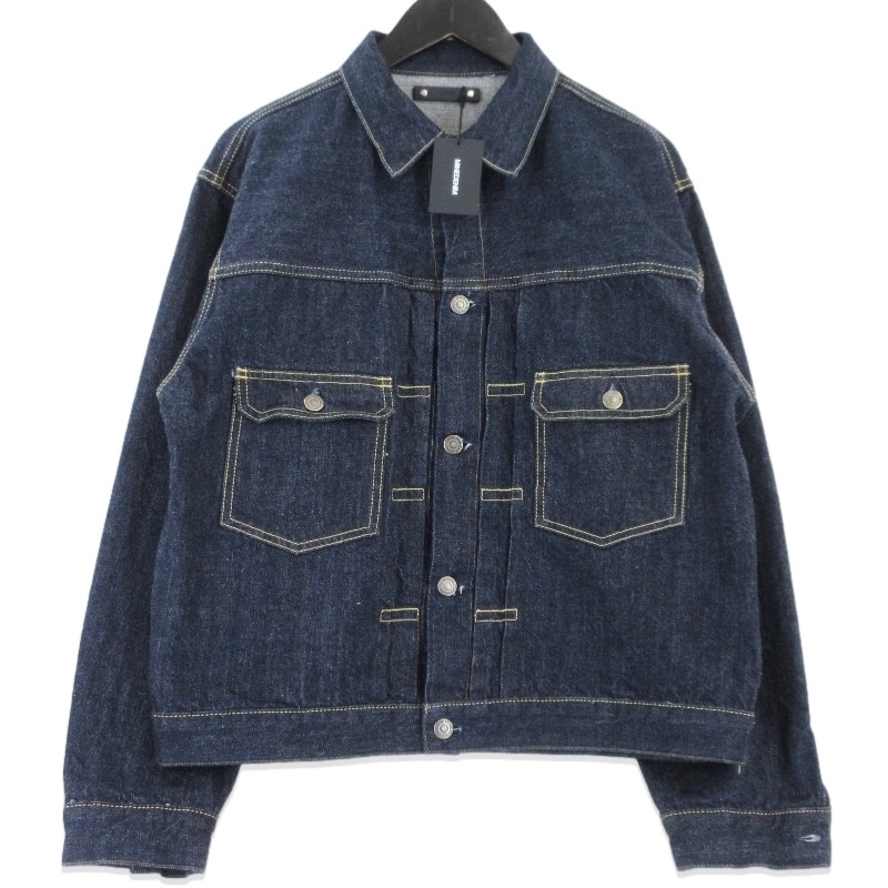 未使用 MINEDENIM マインデニム R.Denim RF-GJKT OWS 2508-8001 デニムジャケット セルヴィッチ トラッカージャケット OWS 2 99001106