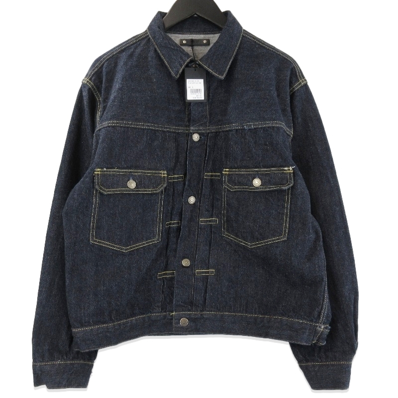 未使用 MINEDENIM マインデニム R.Denim RF-GJKT OWS 2508-8001 デニムジャケット セルヴィッチ トラッカージャケット OWS 3 71016026