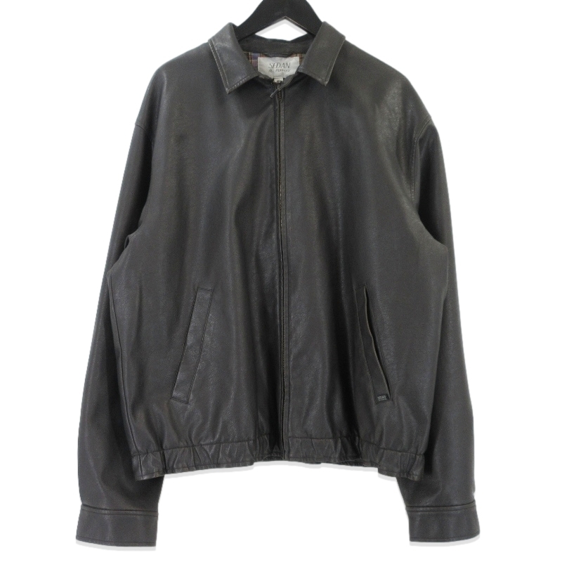 SEDAN ALL PURPOSE セダンオールパーパ シンセティックレザージャケット SD25F-JK03 Synthetic Leather Jacket ブラウン XL 99001131