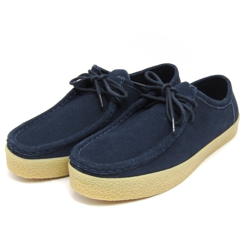 未使用 Last Resort AB ラストリゾート 29cm VM006-MOC Suede モックトゥ スエード ローカット DARK NAVY/GUM 18002163