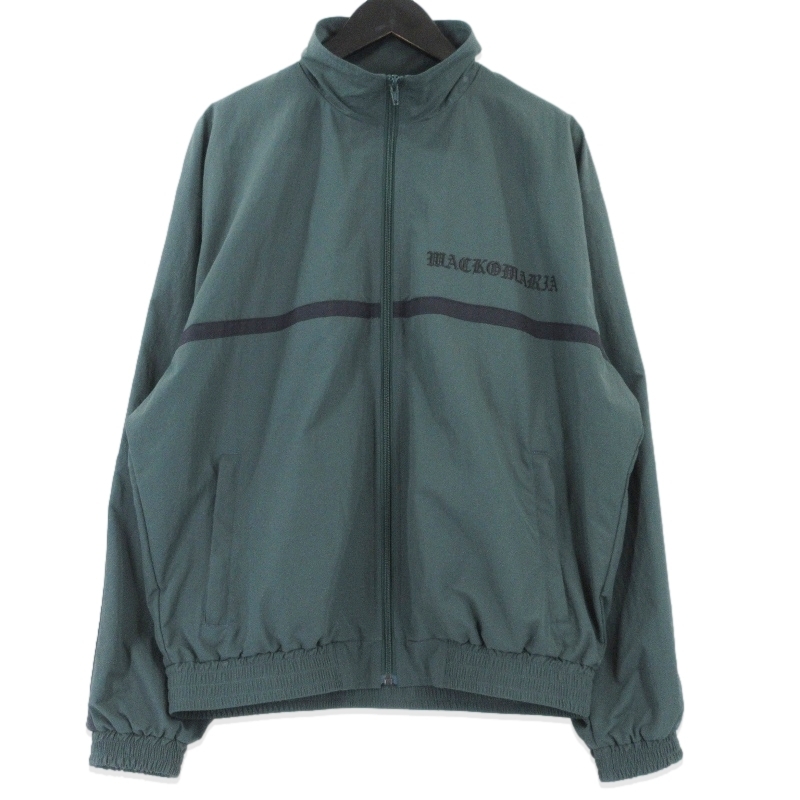 WACKO MARIA ワコマリア NYLON TRACK JACKET 24FW-WMO-TJ01 ナイロン トラックジャケット オーバーサイズシルエット GREEN S 99001164