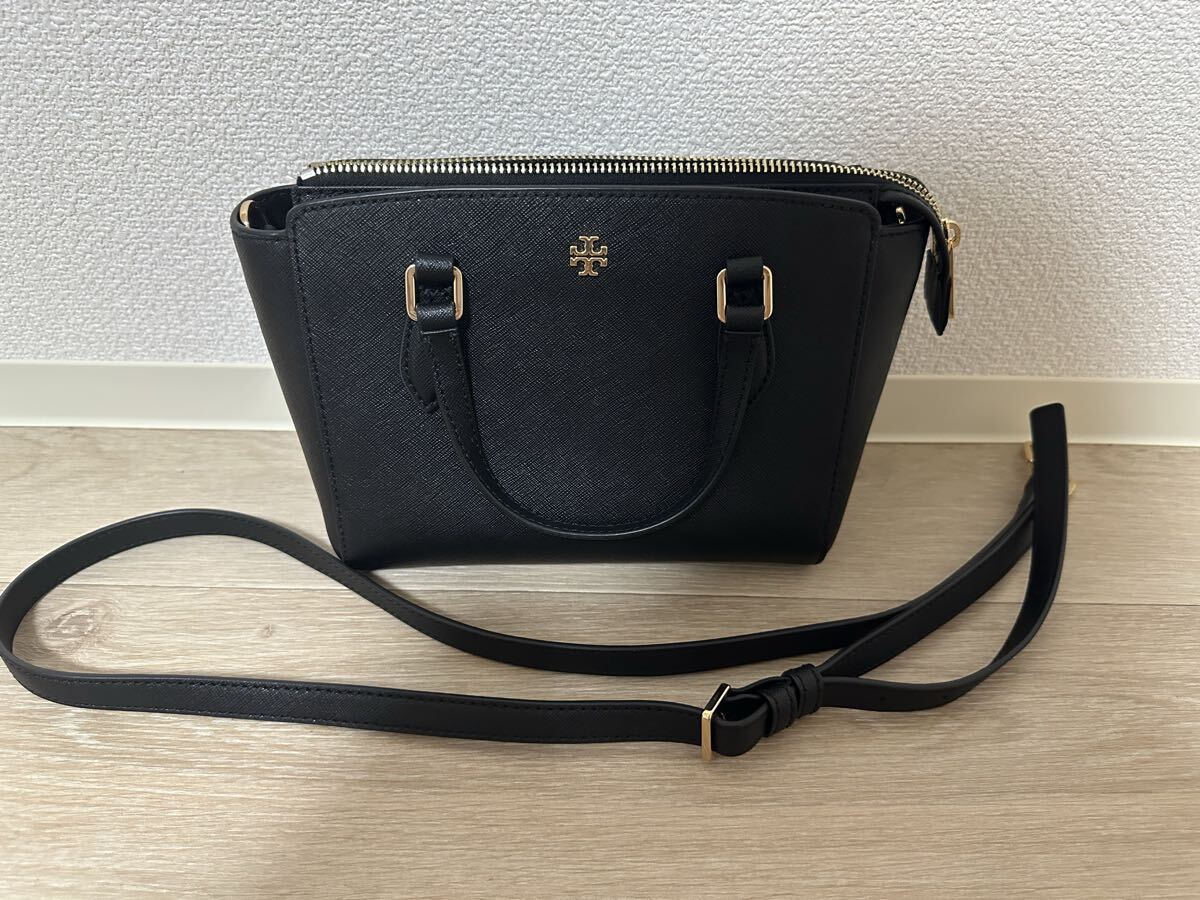 TORY BURCH トリーバーチ 2WAY ハンドバッグ ショルダーバッグ ブラック