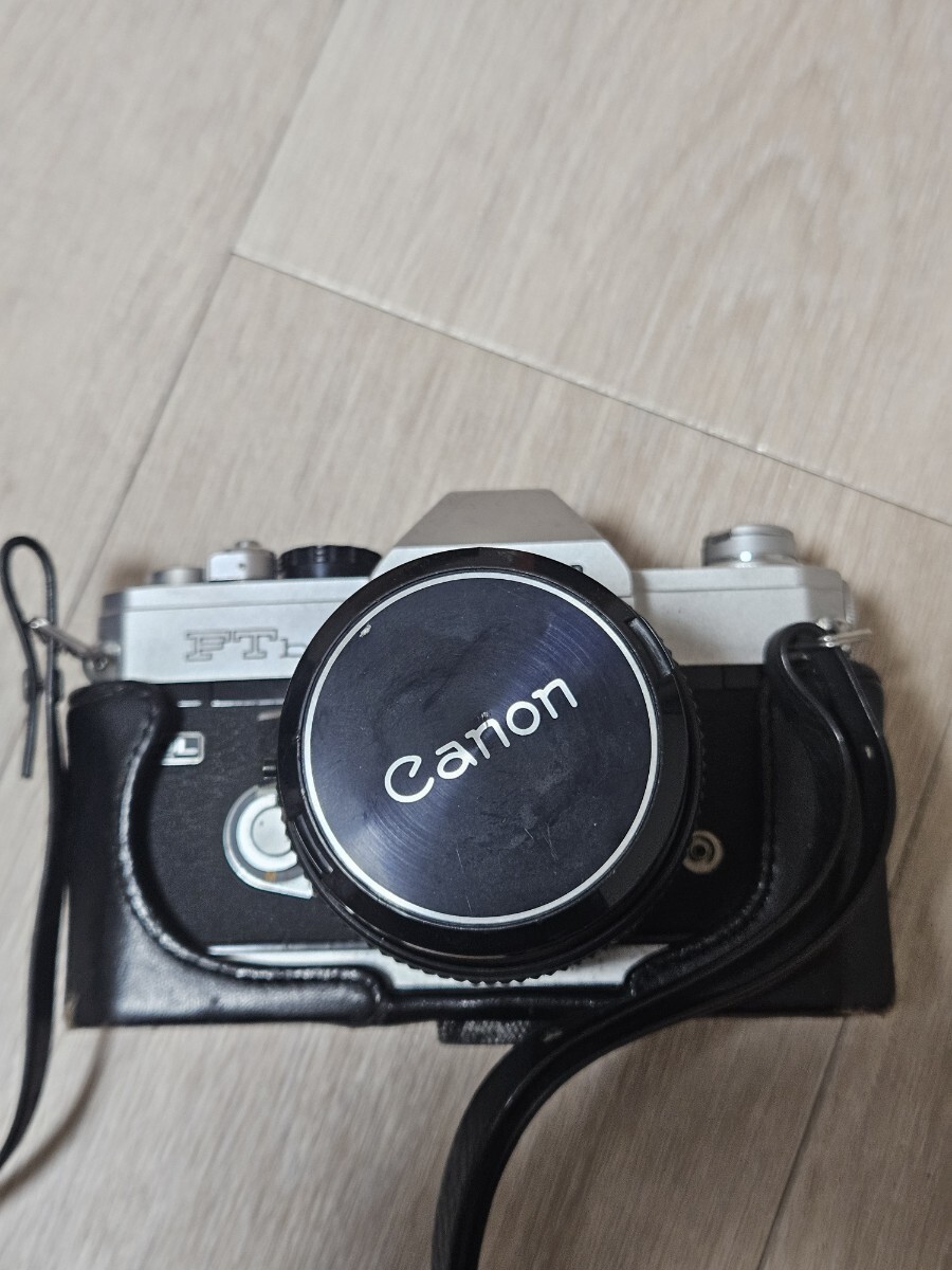 Canon FTb フィルム一眼レフカメラ ケース・ストラップ付き