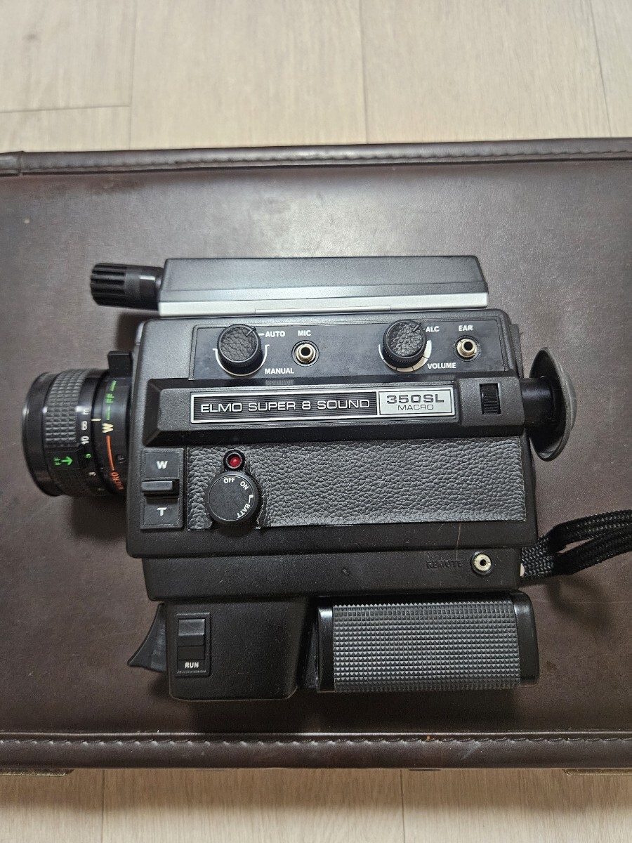 ELMO SUPER 8 SOUND 350SL MACRO 8ミリフィルムカメラ