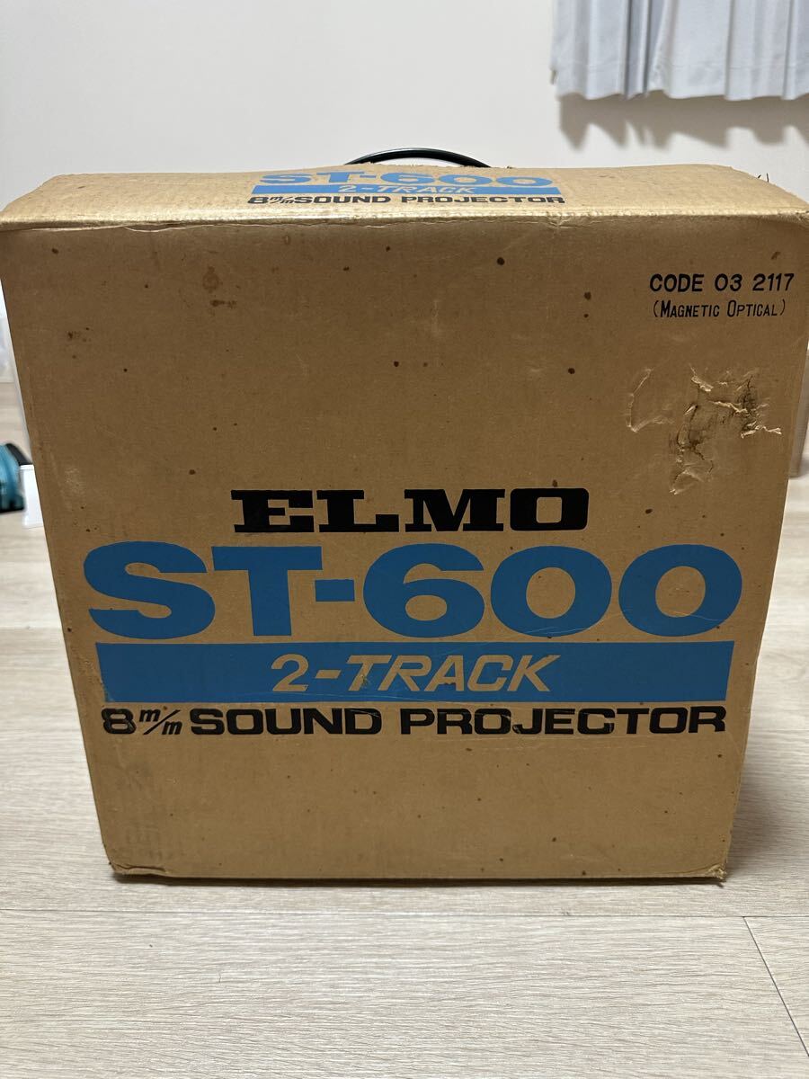 ELMO ST-600 2-TRACK 8mm SOUND PROJECTOR エルモ 映写機